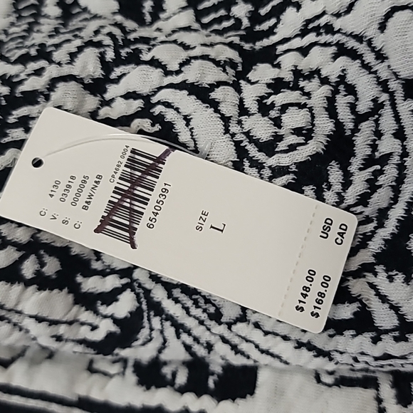 Anthropologie Jacquard Cut-Out Midi Dress Size L - Picture 6 of 6